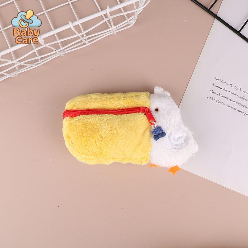 Trousse kawaii pelican en peluche