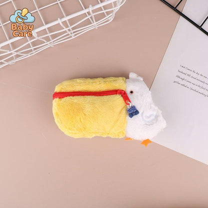 Trousse kawaii pelican en peluche