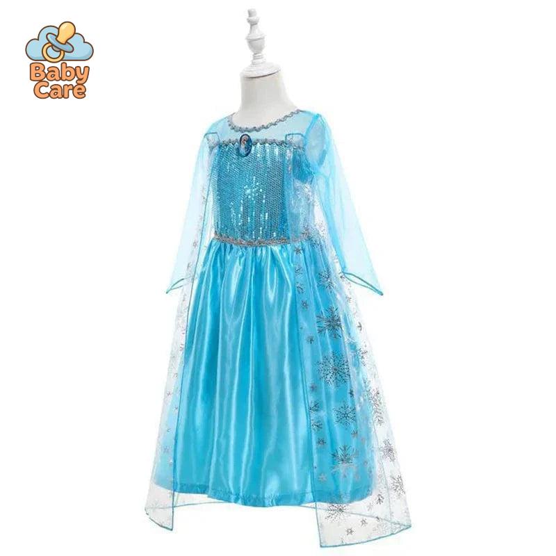 Déguisement Princesse Elsa Enfant Déguisement Bleu