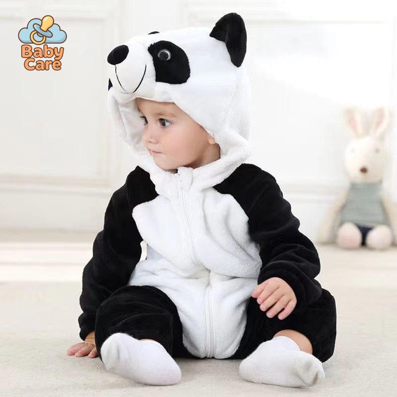 Grenouillère déguisement animaux bébé