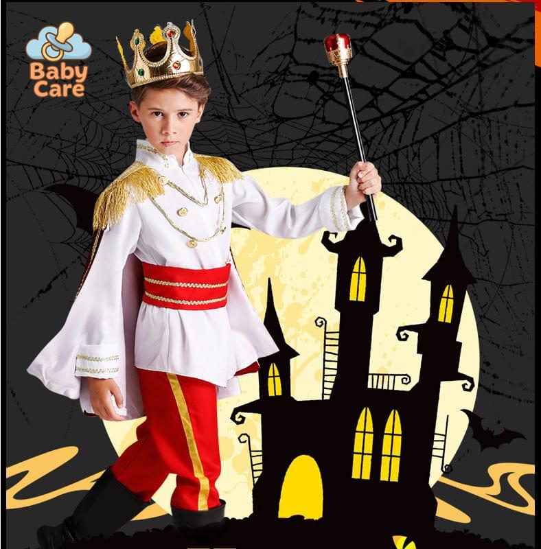 Déguisement roi Enfant Rouge avec Cape
