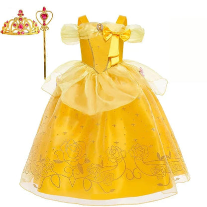 Déguisement Princesse Belle Enfant avec Accessoires