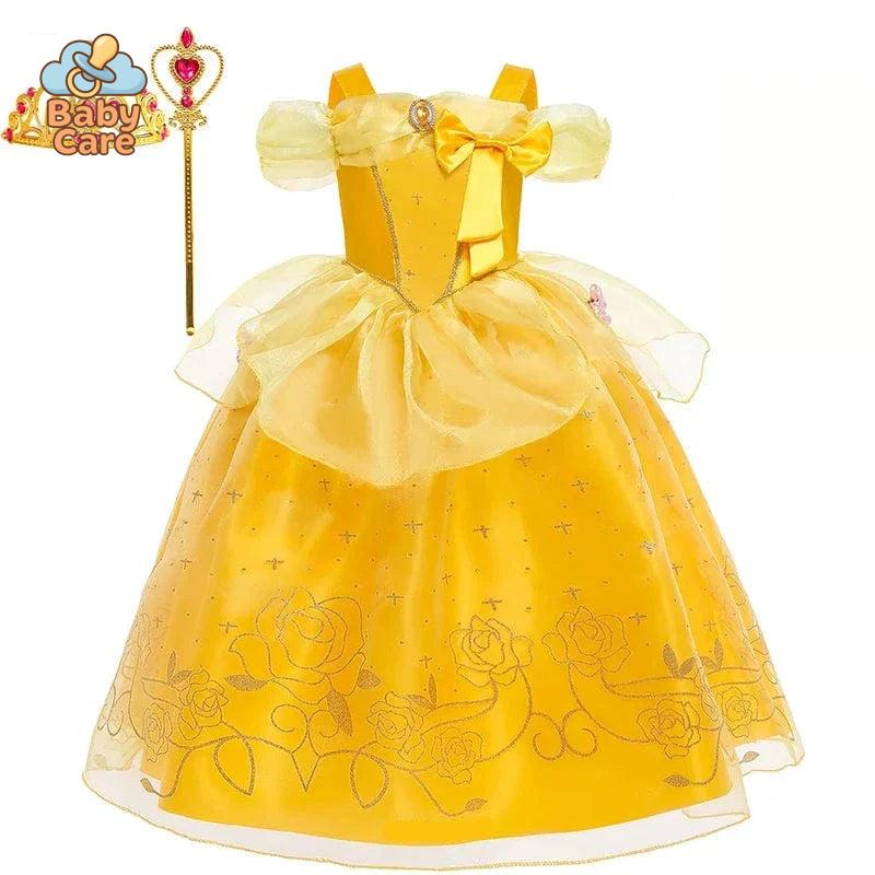 Déguisement Princesse Belle Enfant avec Accessoires