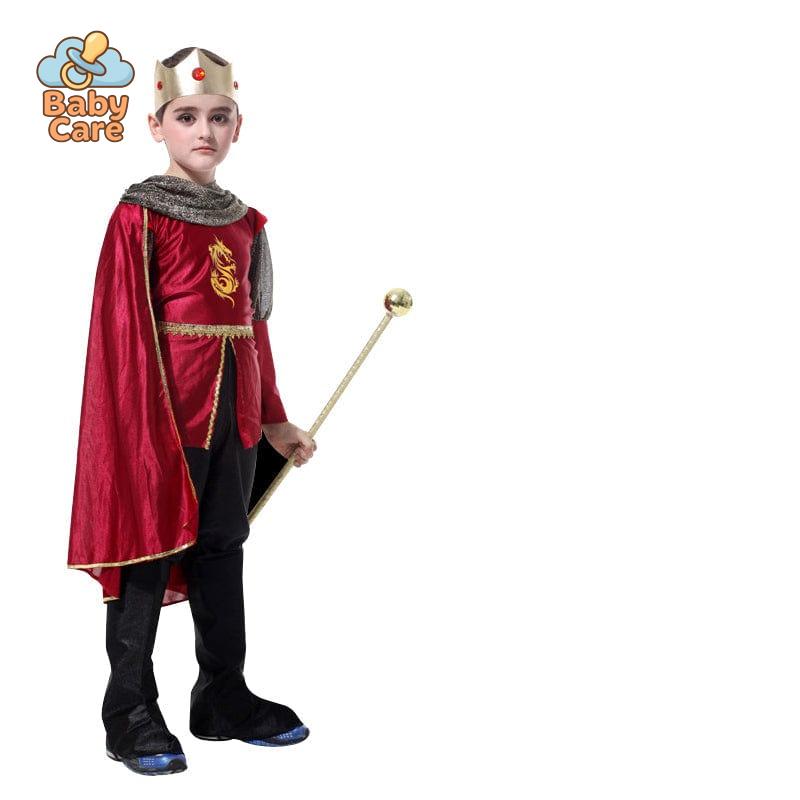 Déguisement roi Médiéval Enfant avec Cape