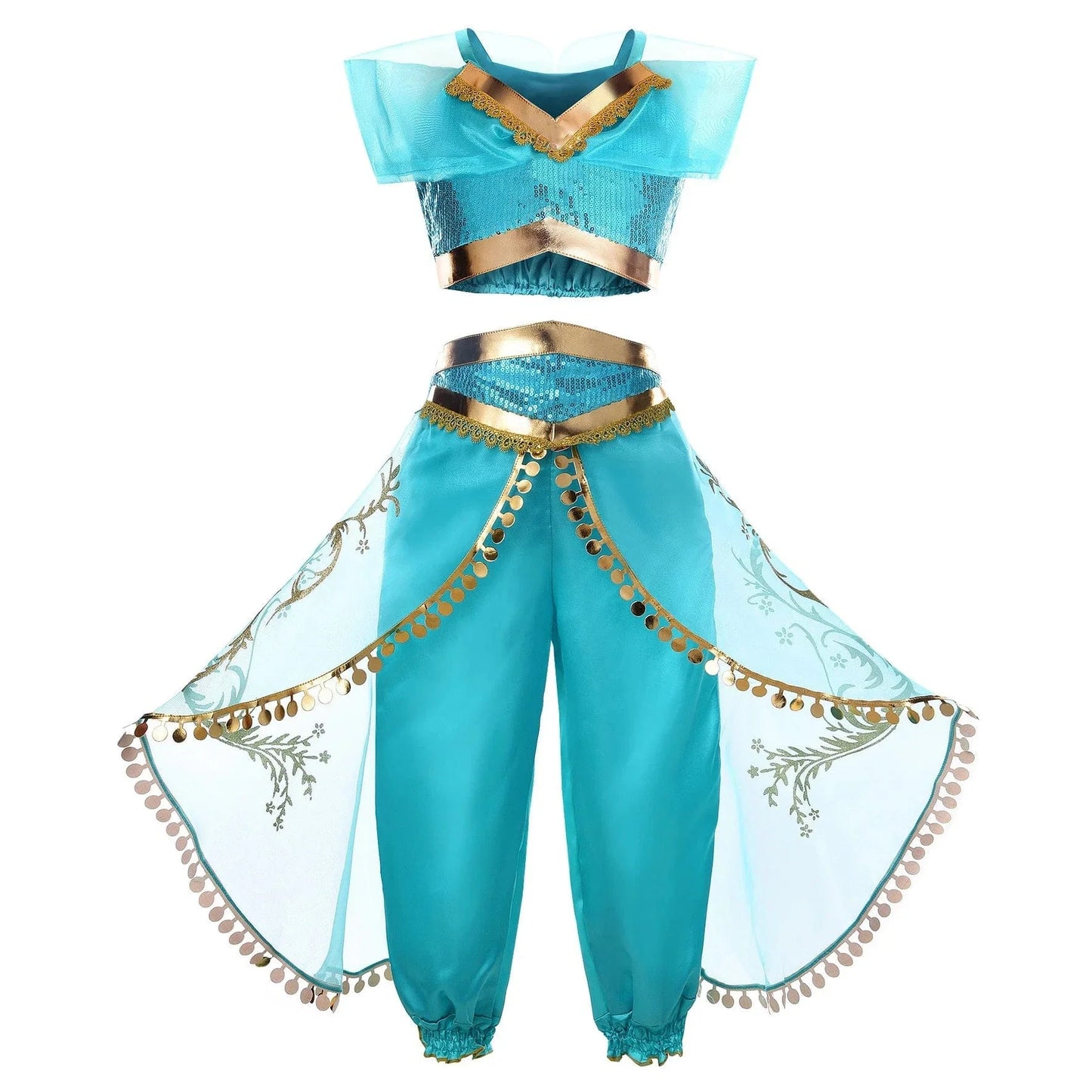 Déguisement Princesse Jasmine Fille Luxe