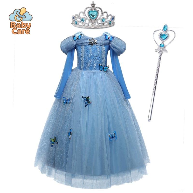 Déguisement princesse carnaval 4 à 10 ans