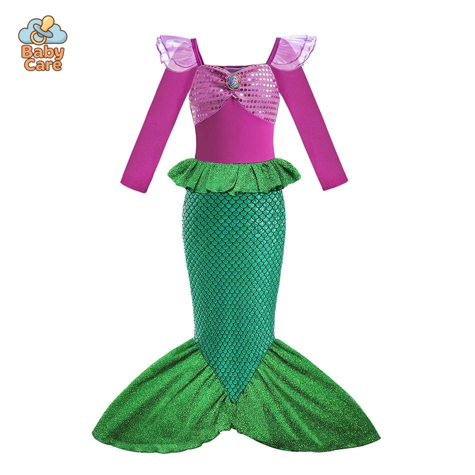 Déguisement ariel bébé et enfant