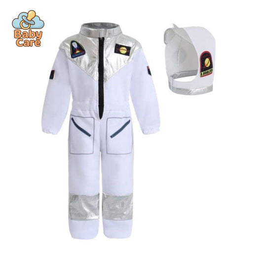 Costume d'Astronaute Enfant avec Casque Brillant