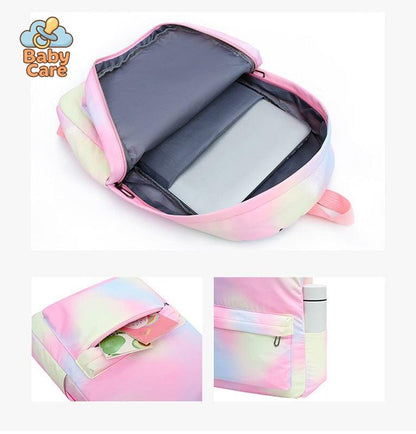 Cartable Stitch Imprimé Peace and Love - utilisation en situation