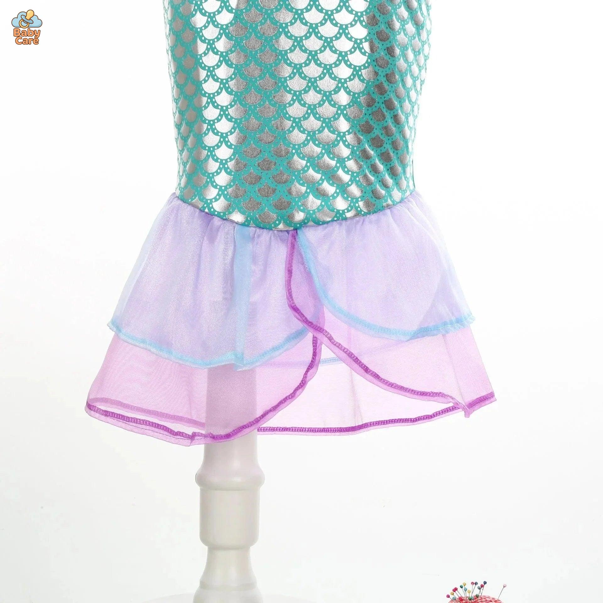 Déguisement Princesse Sirène Ariel Enfant Cosplay Féérique