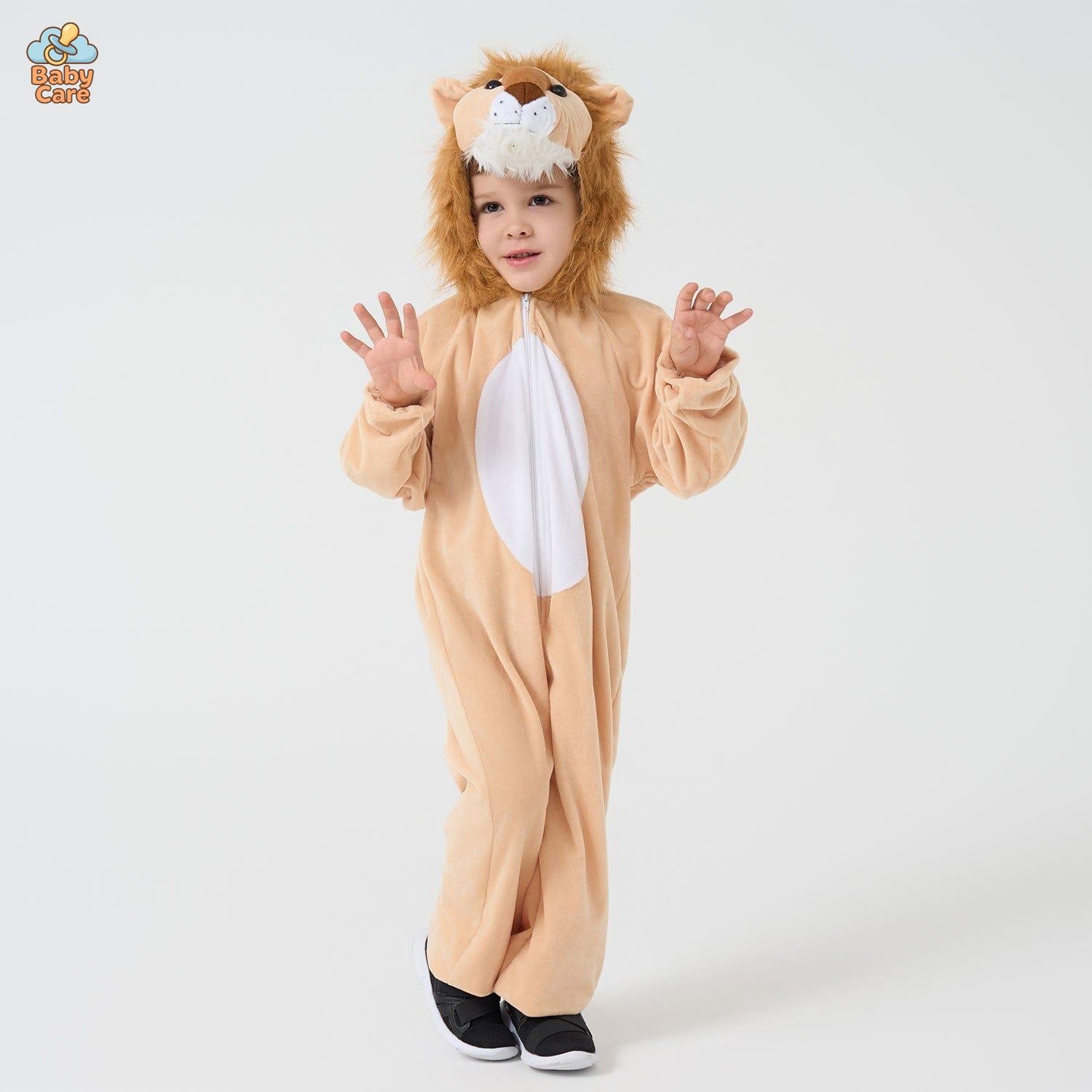 Déguisement Lion Enfant Combinaison Velours