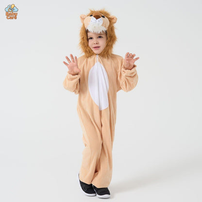 Déguisement Lion Enfant Combinaison Velours