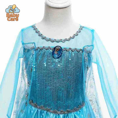 Déguisement Princesse Elsa Enfant Déguisement Bleu