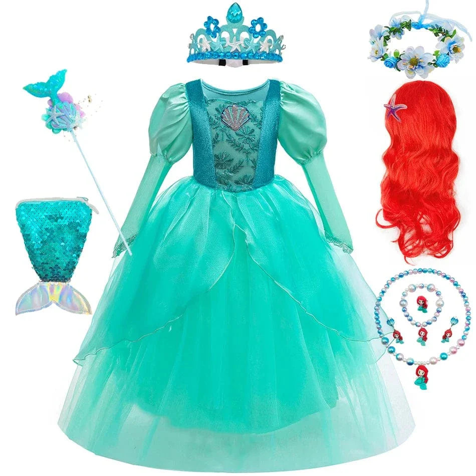 Déguisement Princesse Sirène Enfant Ariel Costume