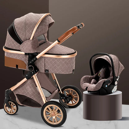 Poussette trio 3 en 1 Dernière génération – Poussette, Landau, Siège Auto et ses accessoires