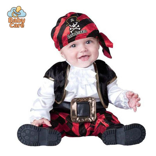 Déguisement carnaval pirate bébé 4 pièces