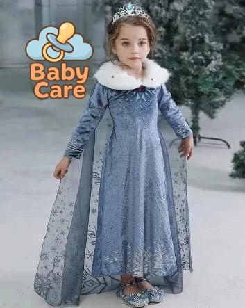 Déguisement Princesse Robe Elsa Anna Fille