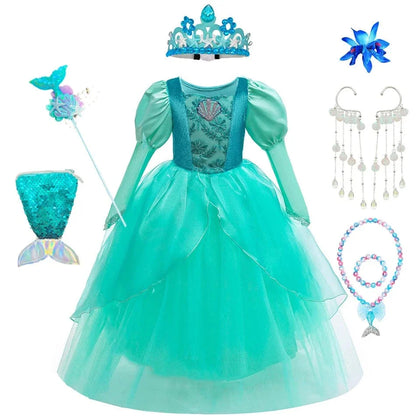 Déguisement Princesse Sirène Enfant Ariel Costume