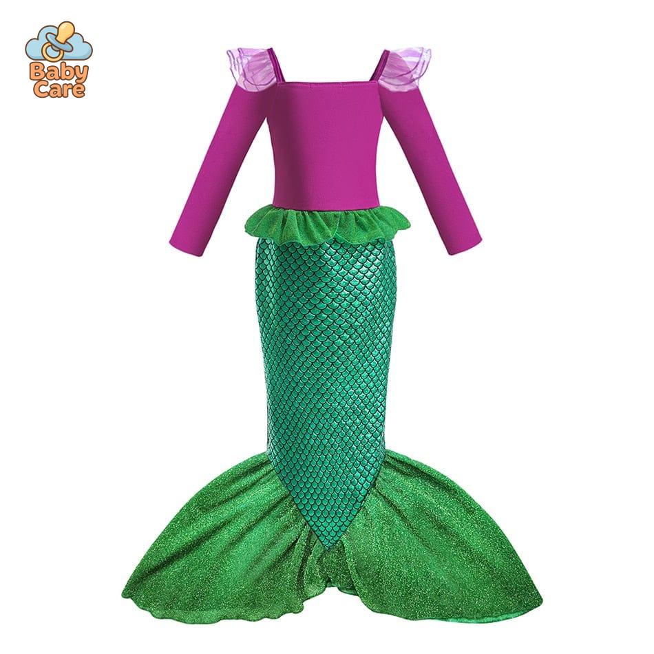 Déguisement ariel bébé et enfant