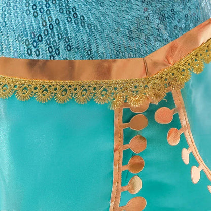 Déguisement Princesse Jasmine Fille Luxe