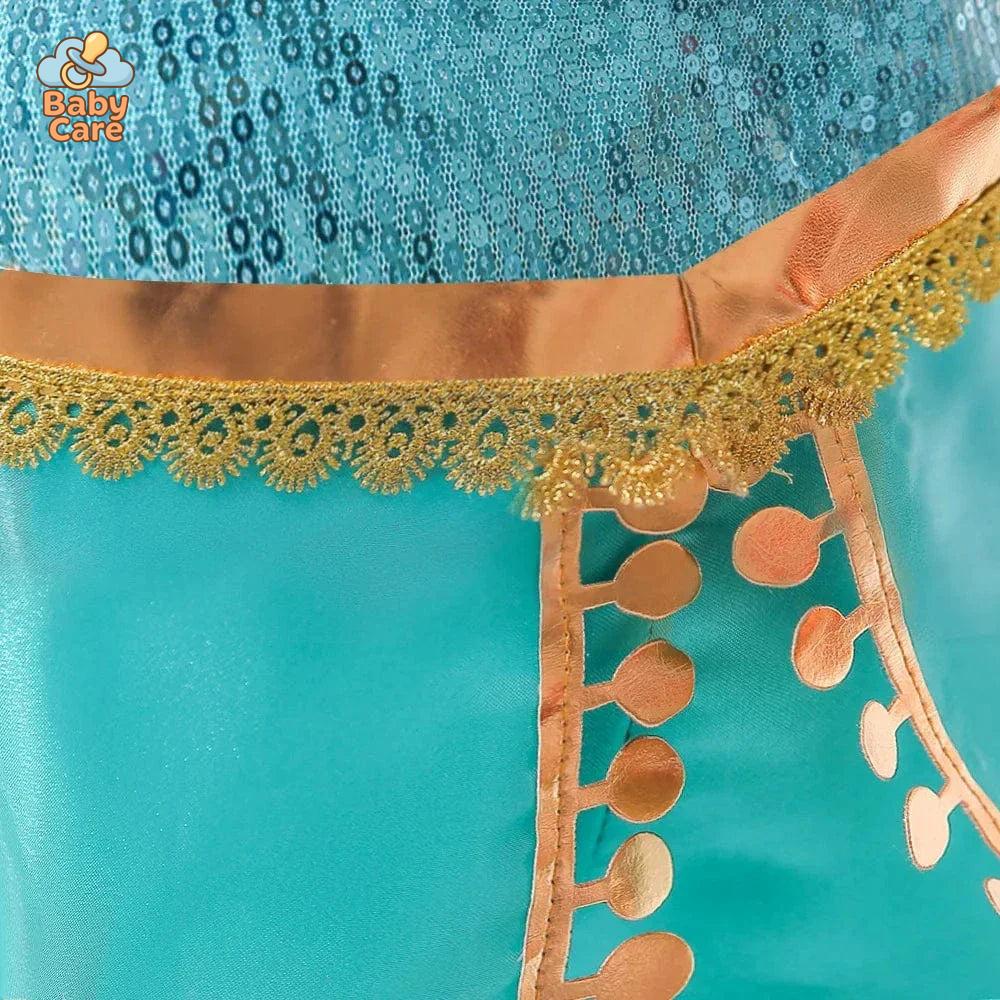 Déguisement Princesse Jasmine Fille Luxe