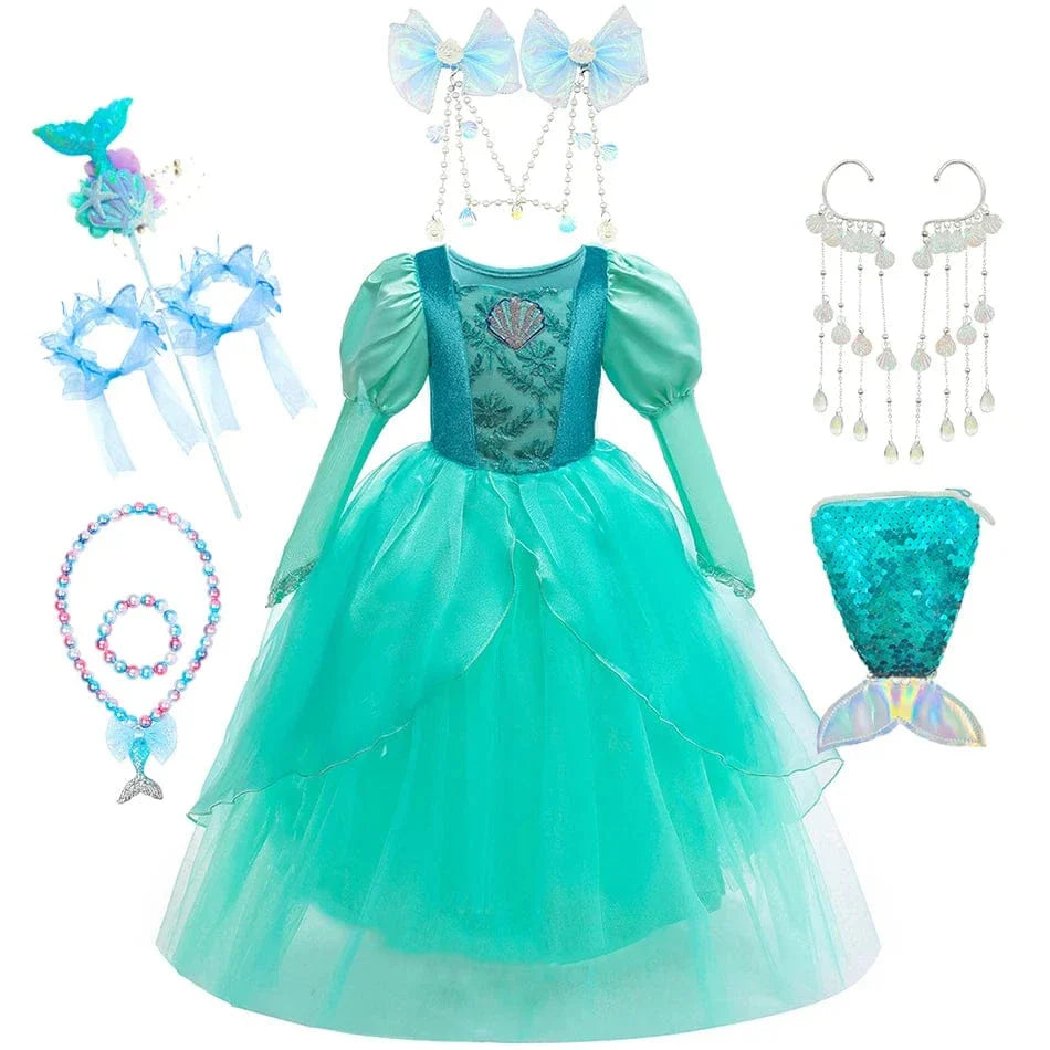 Déguisement Princesse Sirène Enfant Ariel Costume