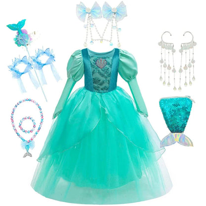 Déguisement Princesse Sirène Enfant Ariel Costume