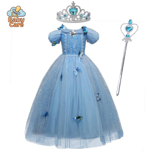 Déguisement princesse carnaval 4 à 10 ans