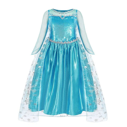 Déguisement Princesse Robe Elsa Anna Fille