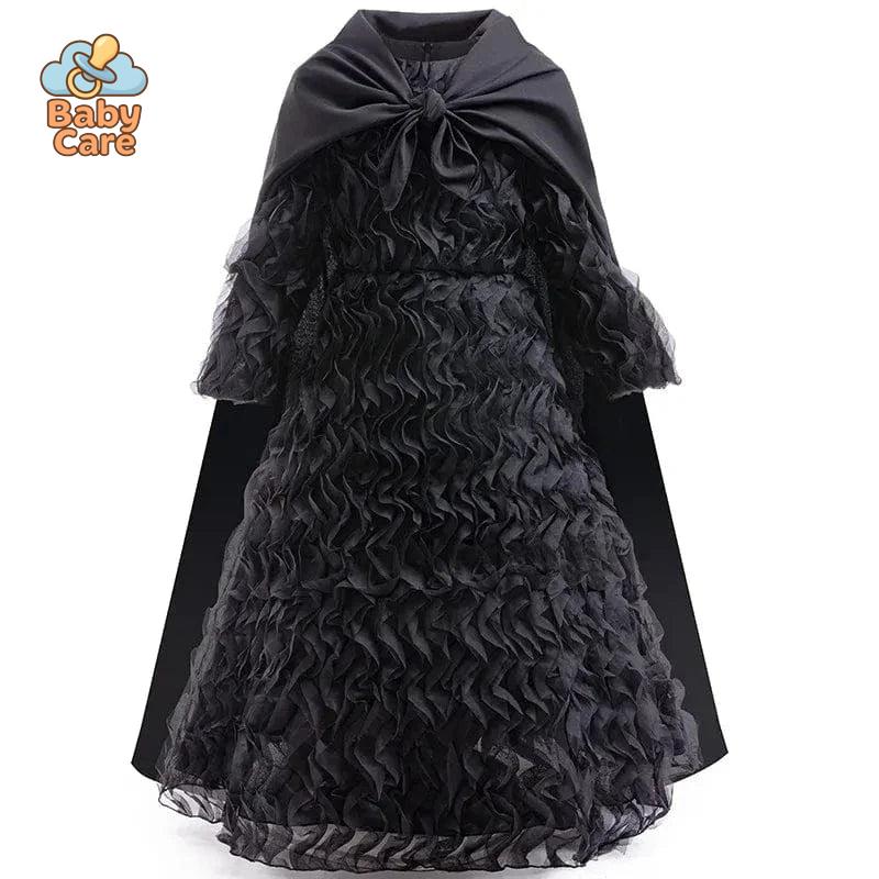 Déguisement de Sorcière Halloween Enfant Robe Noire