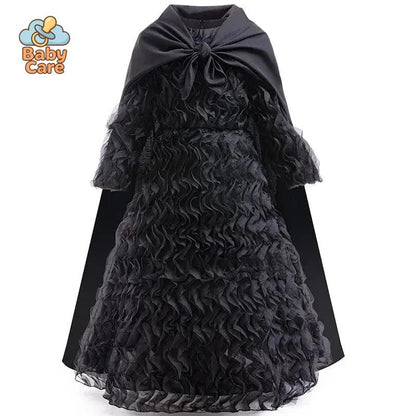 Déguisement de Sorcière Halloween Enfant Robe Noire