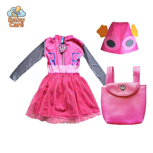 Déguisement pat patrouille fille avec accessoires