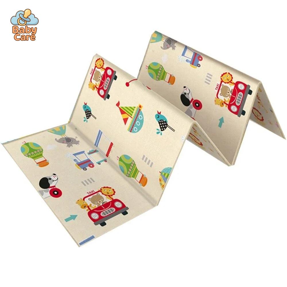 Tapis de Jeu pour Enfant Bebe – 180x100x1cm – Tapis de Sol Pliable