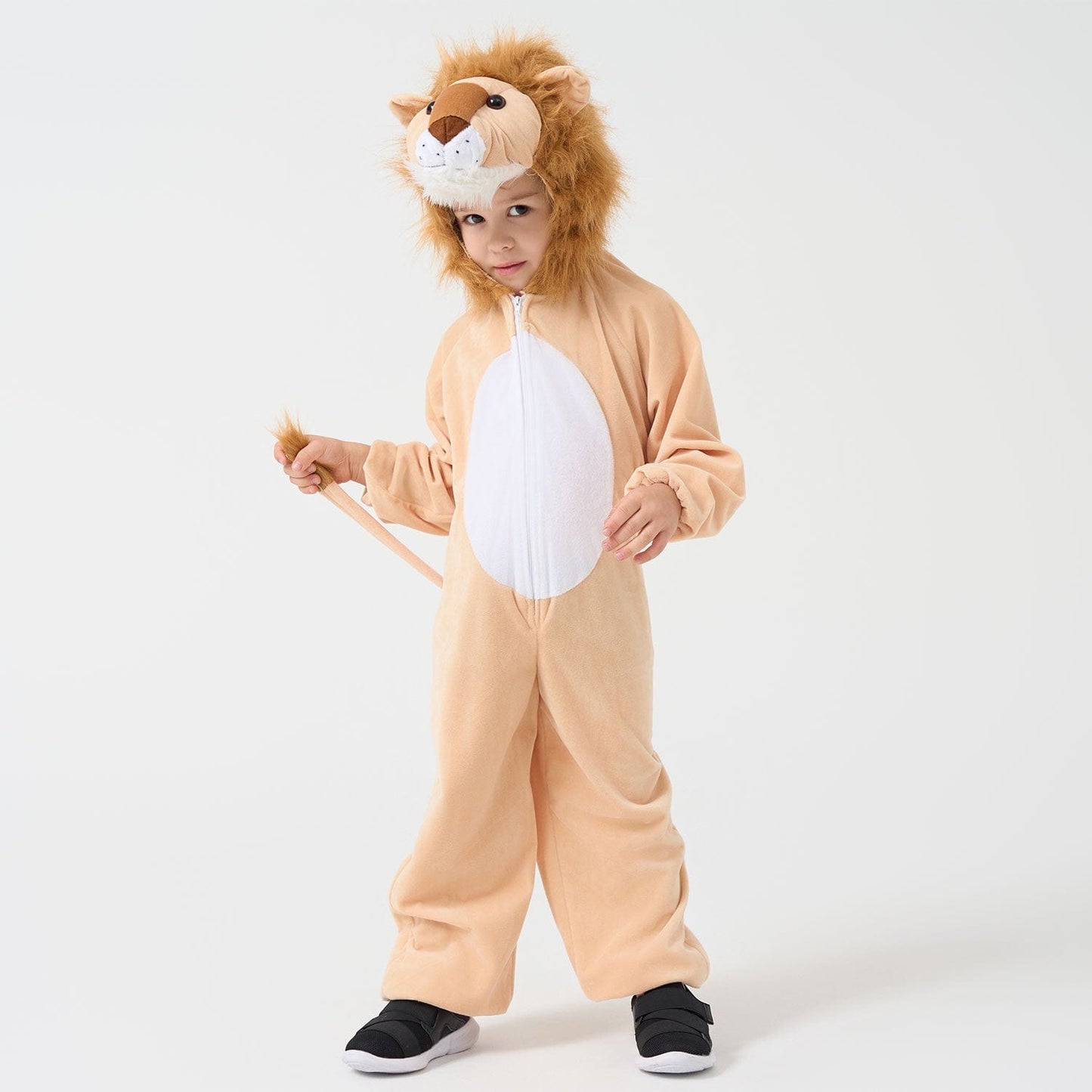 Déguisement Lion Enfant Combinaison Velours