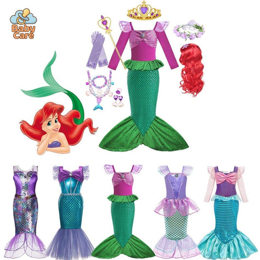 Déguisement ariel bébé et enfant