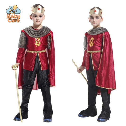 Déguisement roi Médiéval Enfant avec Cape