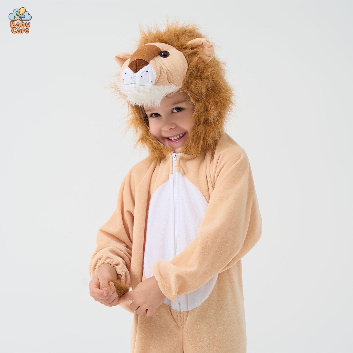 Déguisement Lion Enfant Combinaison Velours