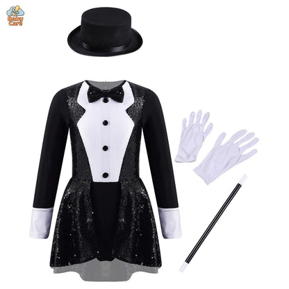 Déguisement de magicien Enfant avec Accessoires