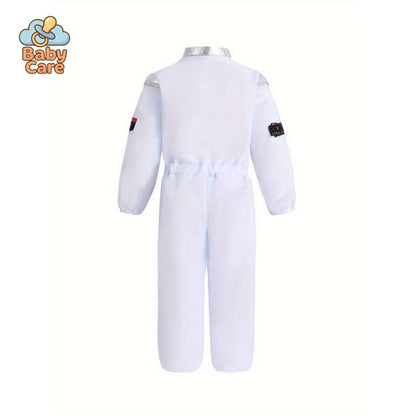 Costume d'Astronaute Enfant avec Casque Brillant