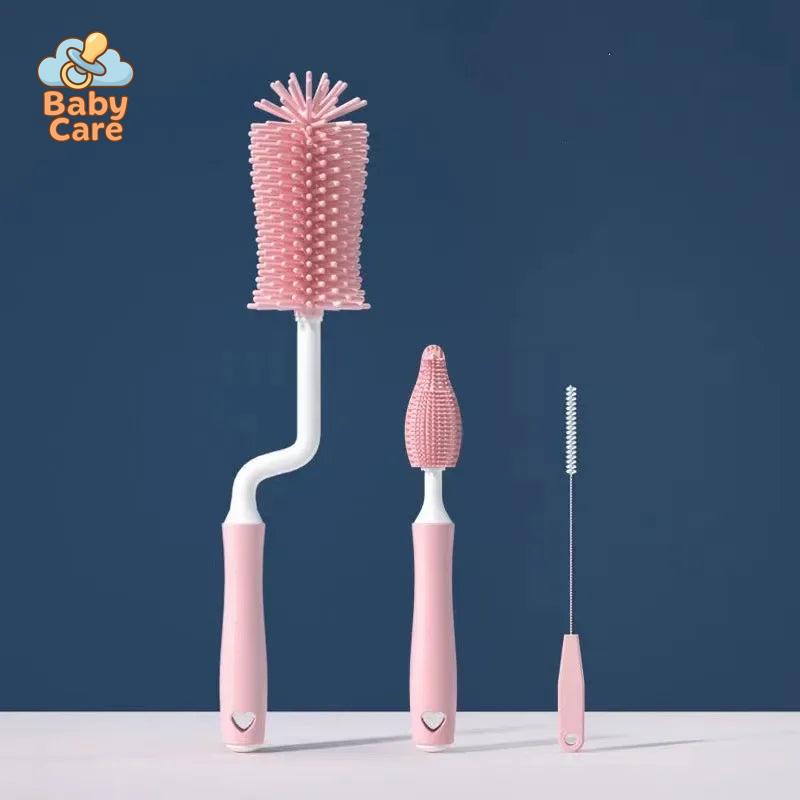 Ensemble de brosse à biberon et tétine – Goupillon à biberon