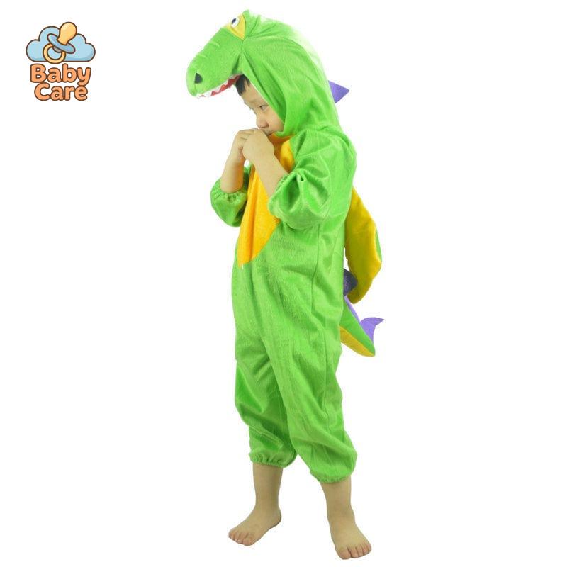 Déguisement Dinosaure Verte Enfant Cosplay