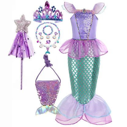 Déguisement Princesse Ariel Enfant Costume Anniversaire