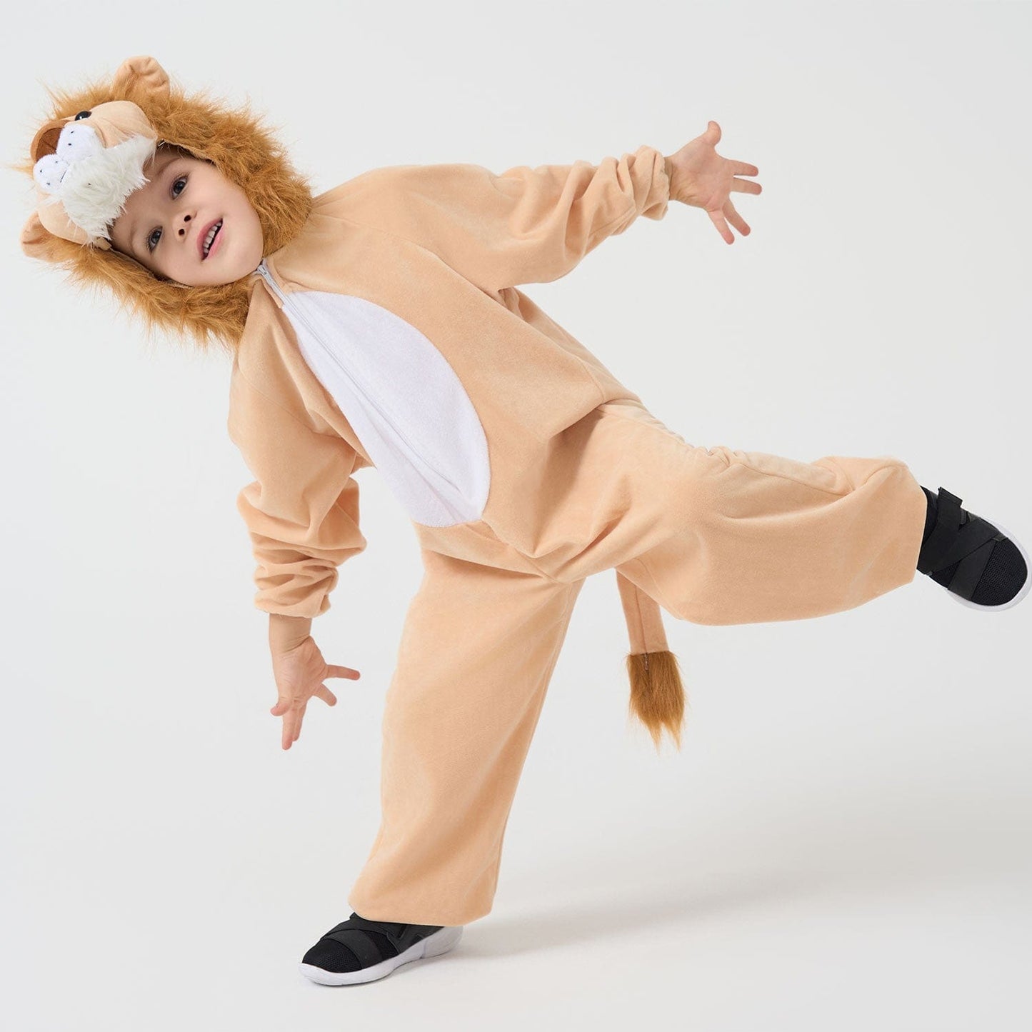 Déguisement Lion Enfant Combinaison Velours