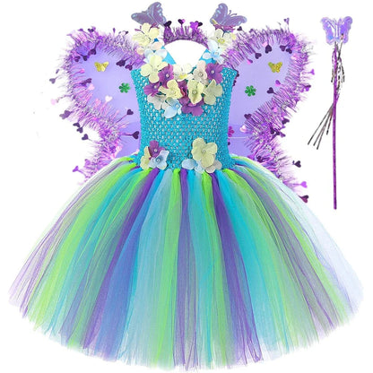 Déguisement fée Papillon Fille Tutu Magique