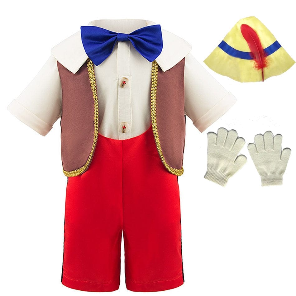 Déguisement carnaval pinocchio bébé et enfant