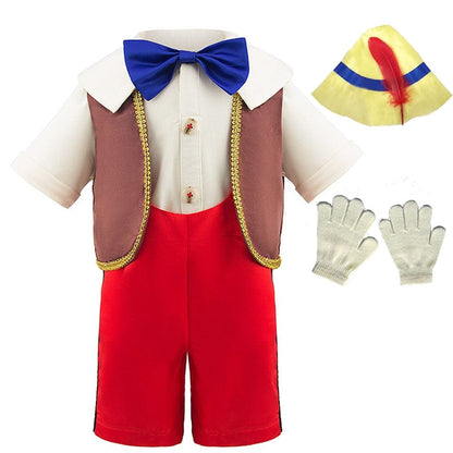 Déguisement carnaval pinocchio bébé et enfant