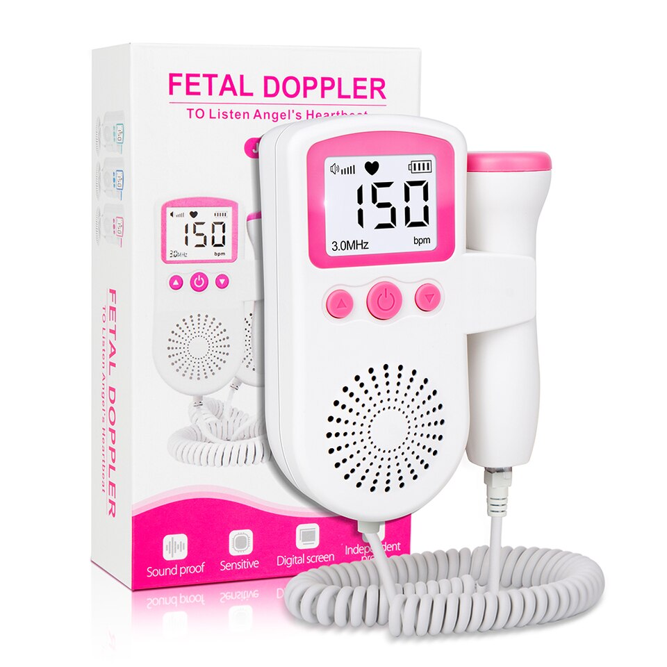 Doppler Fœtal – Appareil portable pour écouter les battements du cœur de bébé