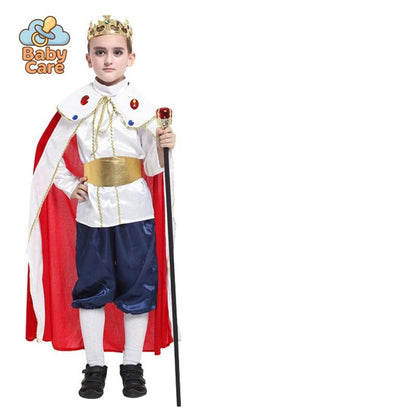 Déguisement roi Médiéval Enfant avec Cape