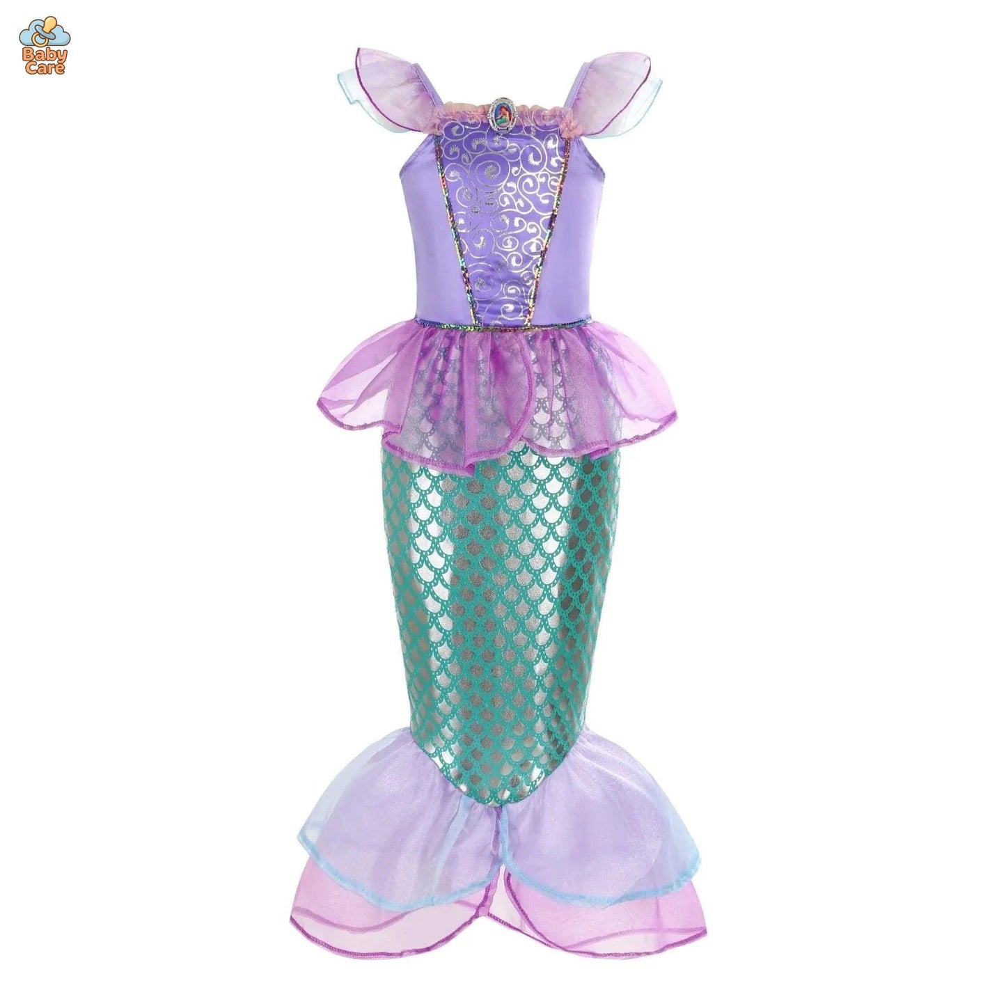 Déguisement Princesse Sirène Ariel Enfant Cosplay Féérique