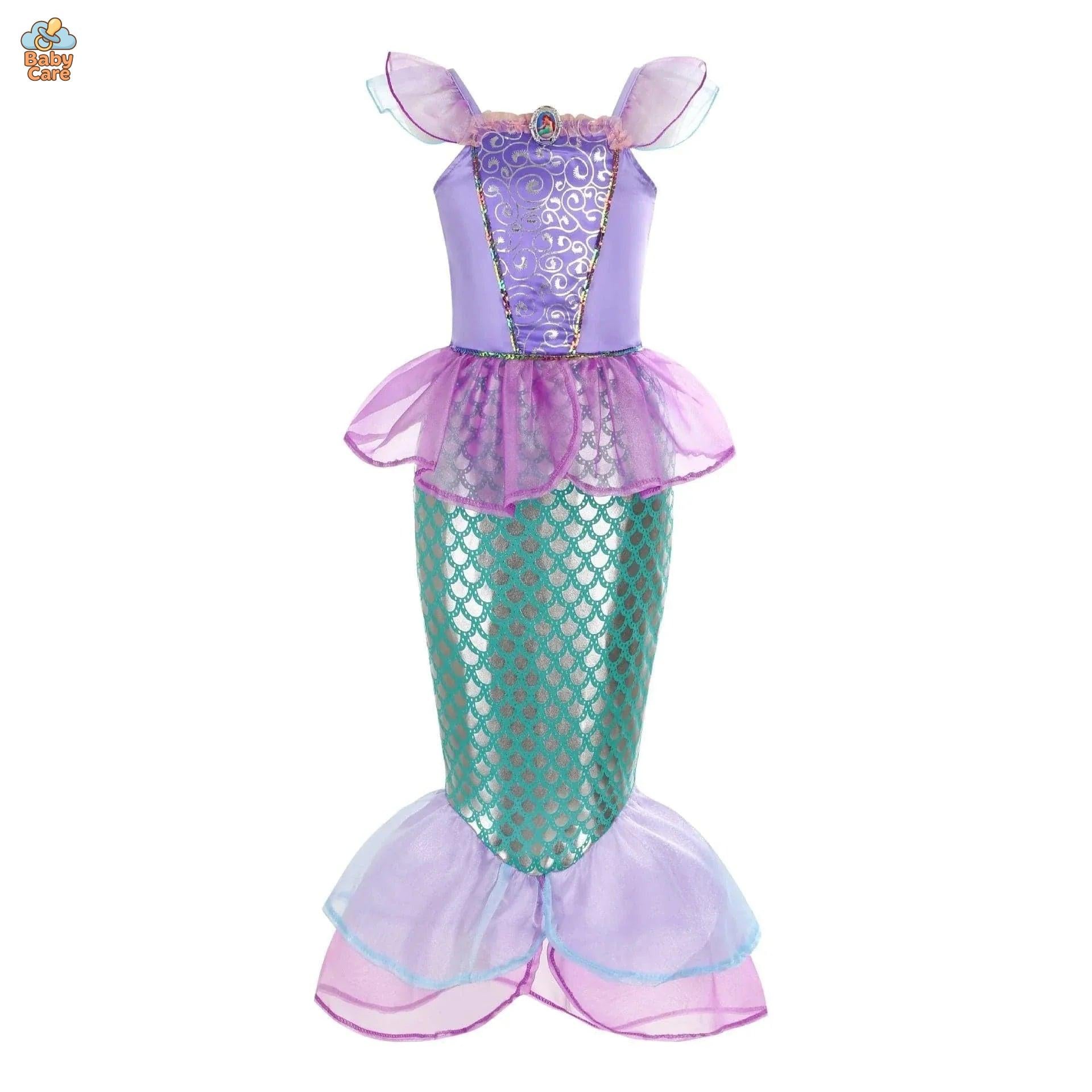 Déguisement Princesse Sirène Ariel Enfant Cosplay Féérique